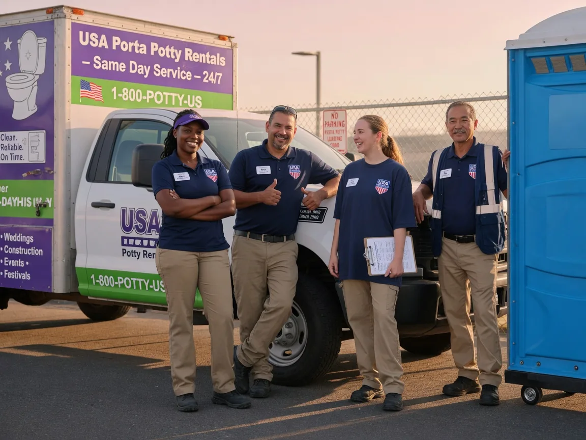 Porta Potty Rental company in Castleton, VA